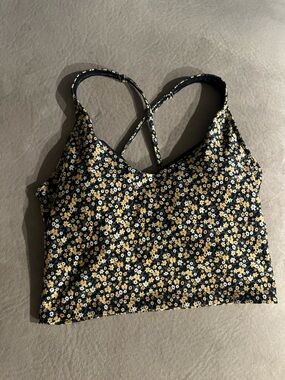 Gilly Hicks Floral Workout Tank Top